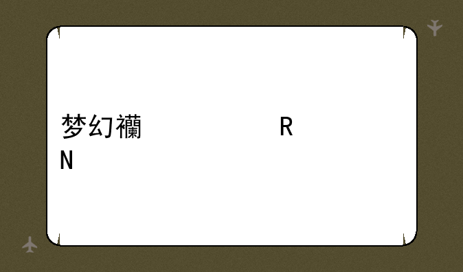 梦幻西游画魂饰品