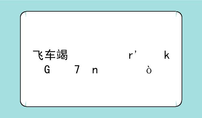 飞车端游有多少种雷诺？