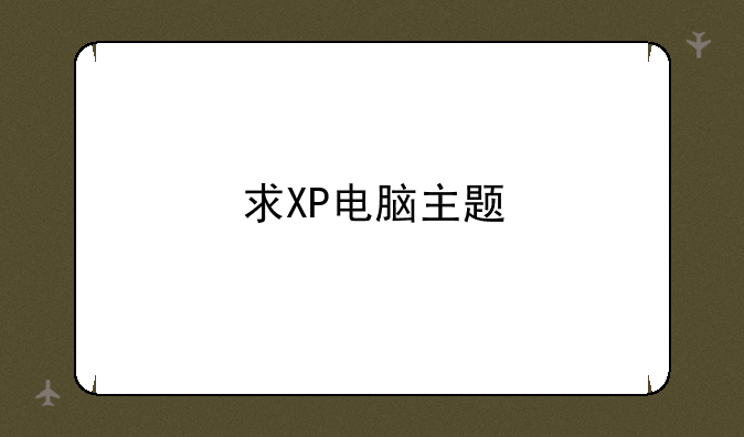 求XP电脑主题